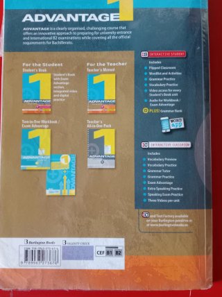 Advantage Student's book. Bachillerato 1