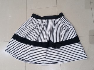 Falda aerfan rayas