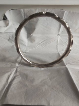 Brazalete vintage plata