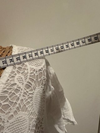 Vestito bianco taglia unica in viscosa