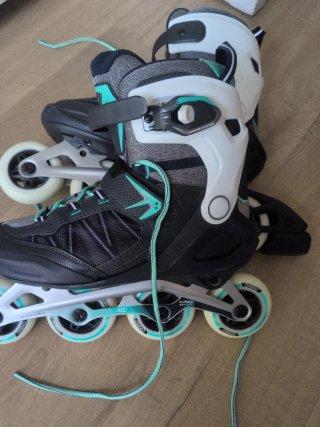 Patines Oxelo Roller Fit 5 W Peppermint