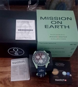 Swatch x Omega Moonwatch Mission to Earth