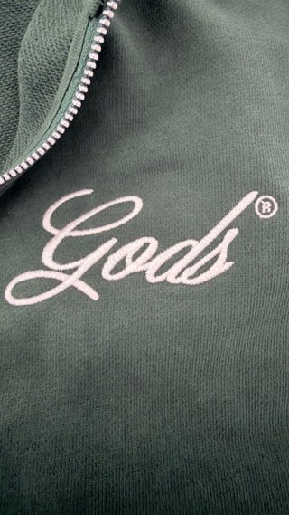 Sudadera Voll Damm x Gods Verde