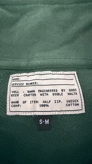 Sudadera Voll Damm x Gods Verde