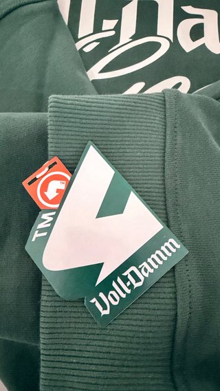 Sudadera Voll Damm x Gods Verde