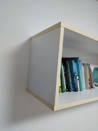 Estantería Rectangular Beige