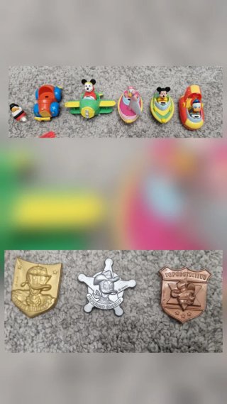 Lotto Personaggi & Gadget Topolino