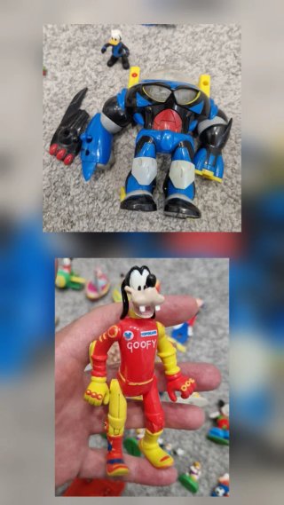 Lotto Personaggi & Gadget Topolino