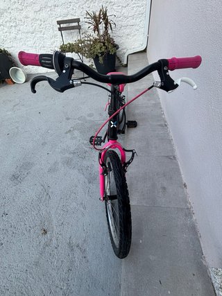 Bicicleta Btwin 20 Rosa y Negra