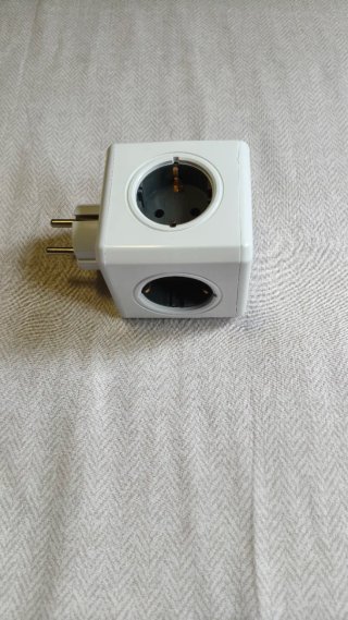 Regleta Cubo 4 Tomas + 2 USB