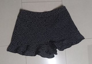Falda zara lunares