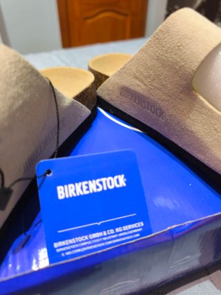 Sandalias Birkenstock Arizona Beige