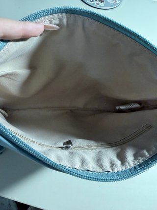 Bolso Elisa Bag azul tejido