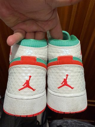 Nike Air Jordan 1 Mid Teal Red