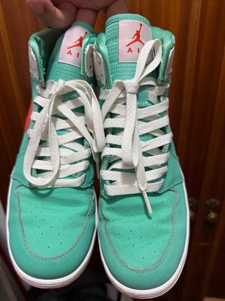 Nike Air Jordan 1 Mid Teal Red