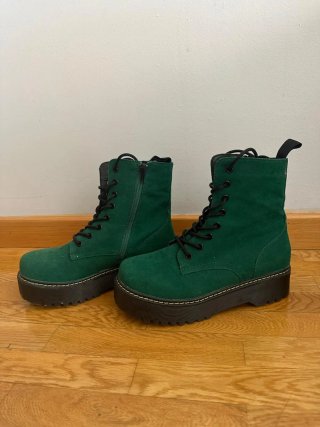 Botas verdes talla 39. Marca niko amore