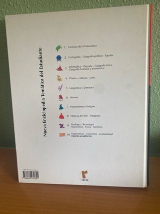 Nueva enciclopedia temática del estudiante.