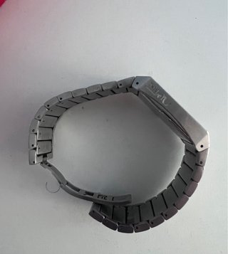 Reloj Quiksilver Hombre Negro y Plateado