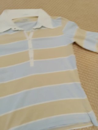 Camiseta Tinttoreto Rayas Azul Cielo Beige