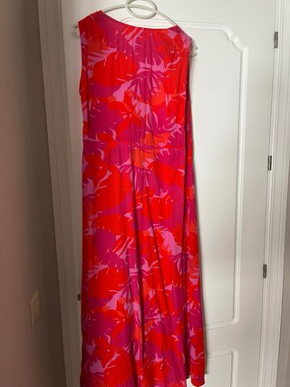 Vestido Mango estampado hojas