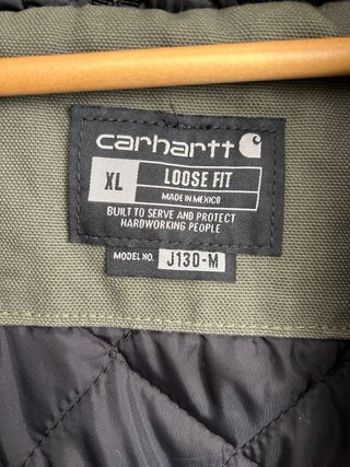 Chaqueta Carhartt J130-M Verde Oliva Talla M
