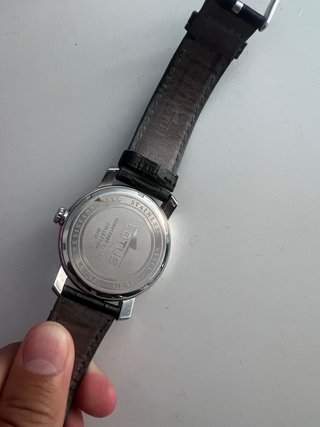 Reloj Lotus Piel Hombre Negro/Azul