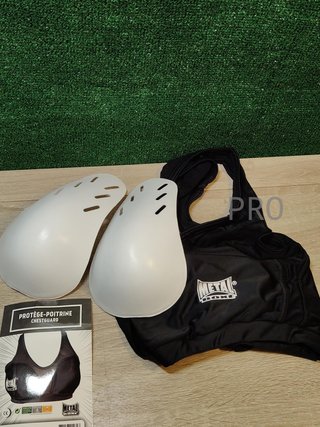 Brassiere con Carcasas para el Pecho Metal Boxe