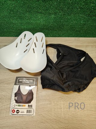 Brassiere con Carcasas para el Pecho Metal Boxe