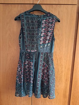 Vestido Iska de estilo boho estampado patchwork