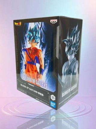 Figura Dragon Ball - Blood of Saiyans: Goku blue