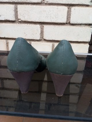 Zapatos de tacón negros talla 36