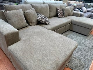 Sofá cama con doble chaiselongue