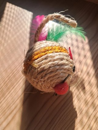 Brinquedo para gato em formato de rato