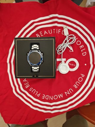 Huawei Watch Ultimate - Azul y Plateado