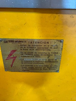 Máquina Soldar SERRA - Ref 14