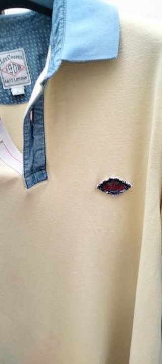 Polo Lee Cooper vintage giallo
