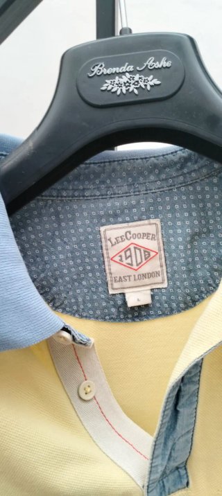 Polo Lee Cooper vintage giallo