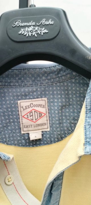 Polo Lee Cooper vintage giallo
