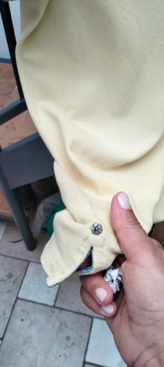 Polo Lee Cooper vintage giallo
