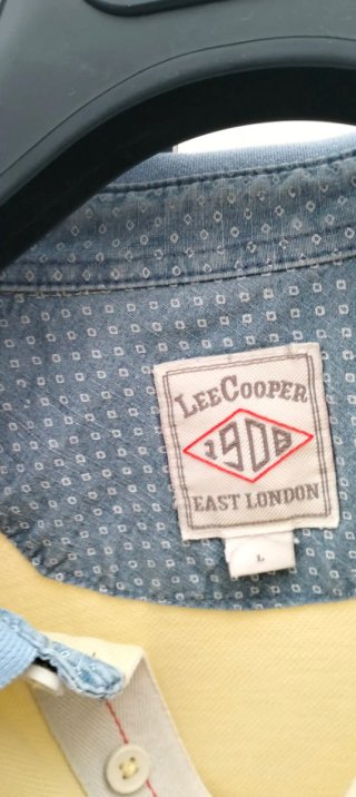 Polo Lee Cooper vintage giallo