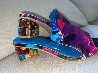 Sandalias Hengson Tacón Joya Multicolor