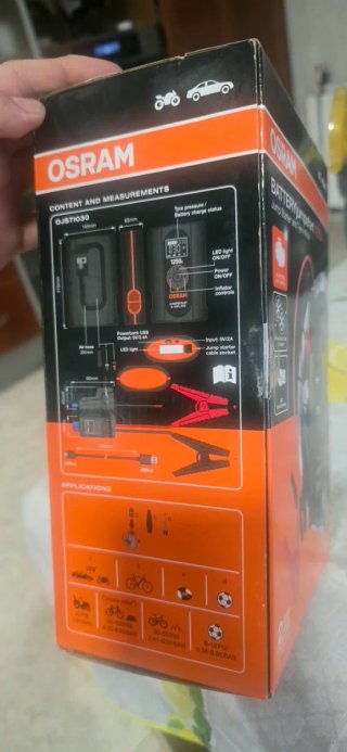 Osram BATTERYjumpstart OJSTI030 Arrancador