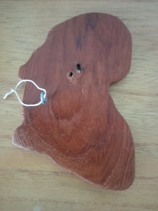 Virgen Dolorosa pequeña tallada en madera.