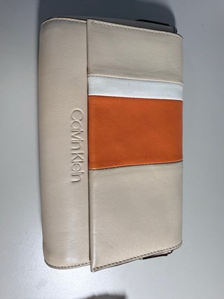 Bolso CK Calvin Klein Beige y Naranja
