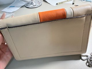 Bolso CK Calvin Klein Beige y Naranja