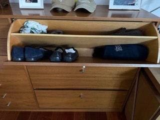 Mueble Zapatero Cajonera Grande Madera Maciza