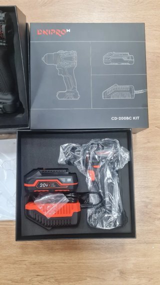 Lote 50 unidades Kit Taladro + Batería + Cargador