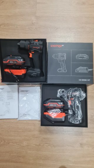 Lote 50 unidades Kit Taladro + Batería + Cargador