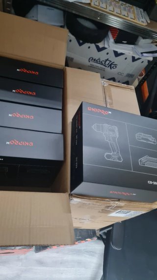 Lote 50 unidades Kit Taladro + Batería + Cargador