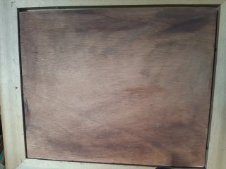 El hijo pródigo. Óleo sobre tabla 30x25
